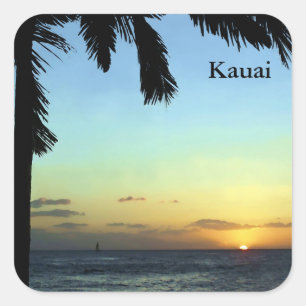 Pegatina Kauai Sunset