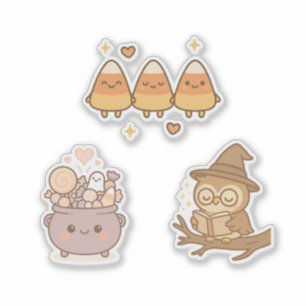 Pegatina Kawaii dulce y espumoso
