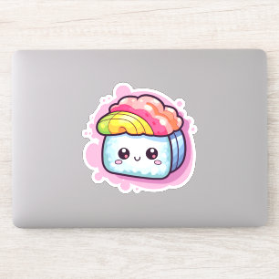 Pegatina Kawaii Sushi Comida Cuta Cocina japonesa