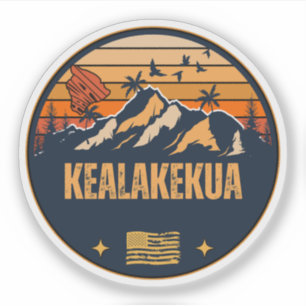 Pegatina Kealakekua, Hawái