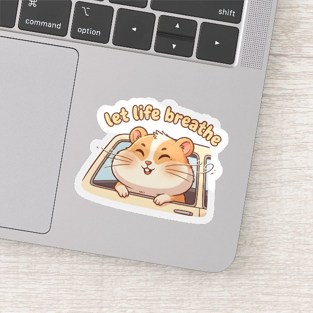 Pegatina Keep the Peace, Keep the Pace – Cute Scooter  (Detalle)