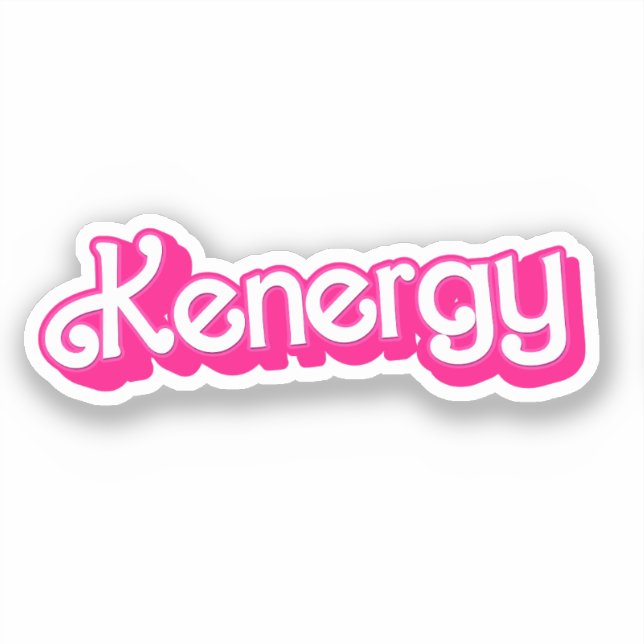 Pegatina Kenergy (Anverso)