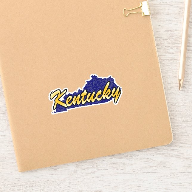 Pegatina Kentucky (Cuaderno)