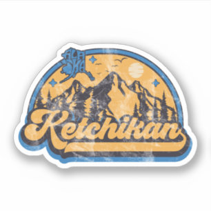 Pegatina Ketchikan, Alaska