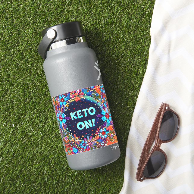 Pegatina Keto Sobre Inespiritualidad De Motivación De Diver (HydroFlask Insitu)
