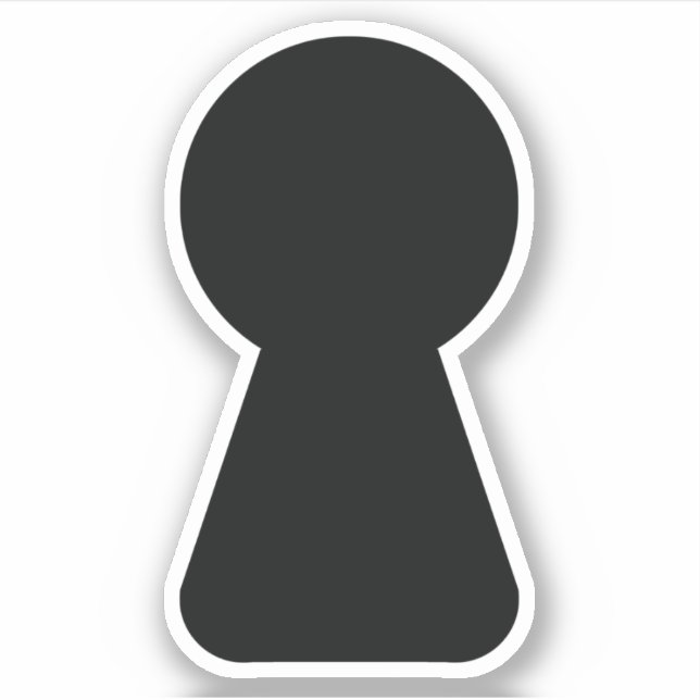 PEGATINA KEYHOLE (Anverso)