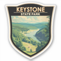 Keystone State Park Pennsylvania Travel Vintage