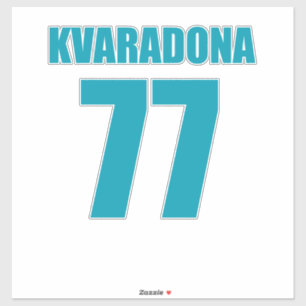 Pegatina Khvicha Kvaratskhelia