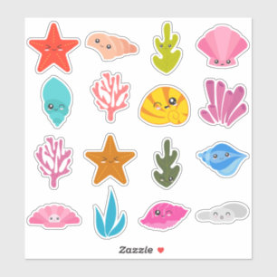 Pegatina Kids Seashells