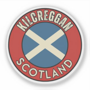 Pegatina Kilcreggan, Escocia