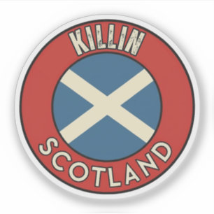 Pegatina Killin, Escocia