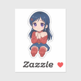 Pegatina Kind Mita Chibi Cute Anime