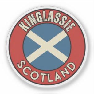Pegatina Kinglassie, Escocia