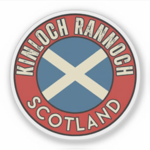 Pegatina Kinloch Rannoch, Escocia