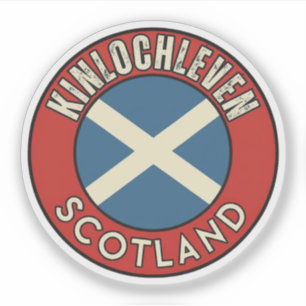 Pegatina Kinlochleven, Escocia