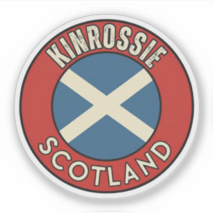 Pegatina Kinrossie, Escocia