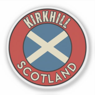 Pegatina Kirkhill, Escocia