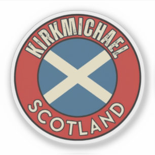 Pegatina Kirkmichael, Escocia