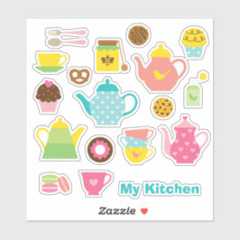 Pegatina Kitchen Sticker Set