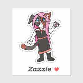 Pegatina Kitty