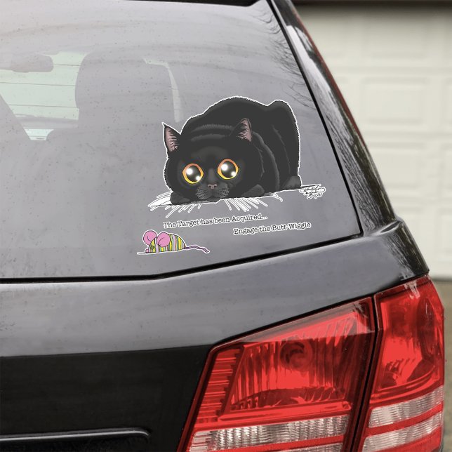 Pegatina Kitty Butt Wiggle (Subido por el creador)