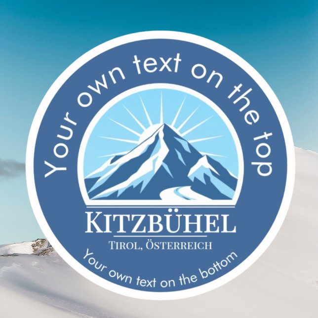Pegatina Kitzbühel Tirol Austria Österreich (Subido por el creador)