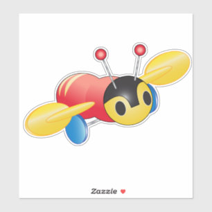 Pegatina Kiwi Buzzy Bee