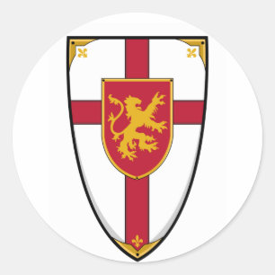 Pegatina Knights Shield