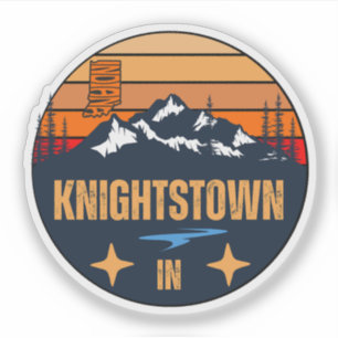 Pegatina Knightstown, Indiana