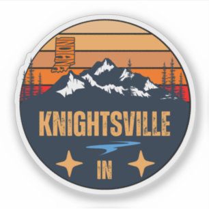 Pegatina Knightsville, Indiana