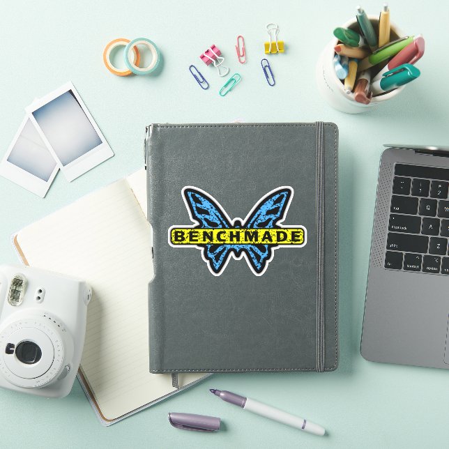 Pegatina Knives Retro Batman Butterfly (Funda para iPad)