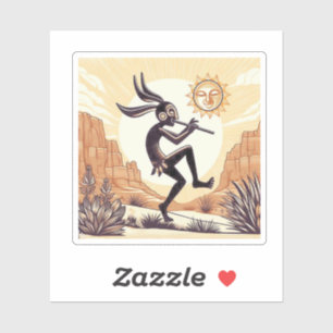 Pegatina Kokopelli