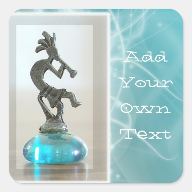 Pegatina Kokopelli (Anverso)