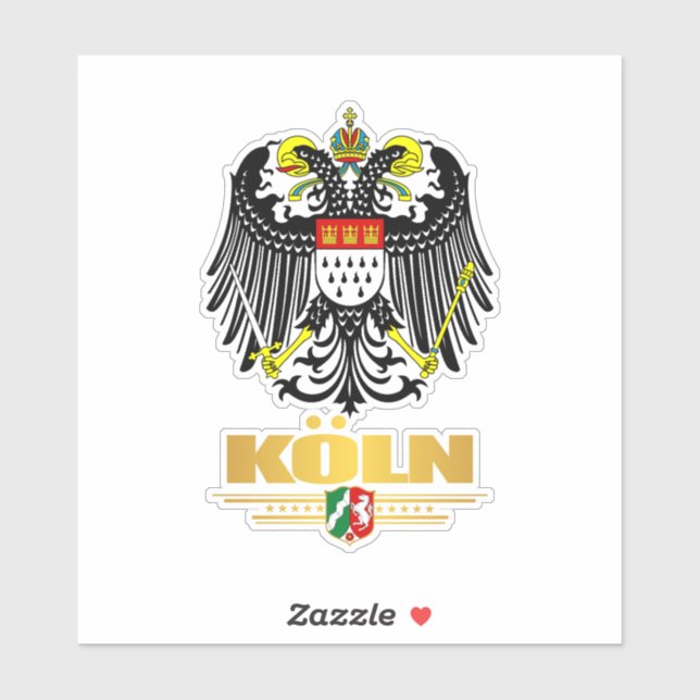 Pegatina Koln 2 (Hoja)