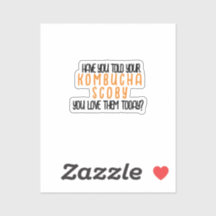 Pegatina KombuchaScobyLove-Vinyl