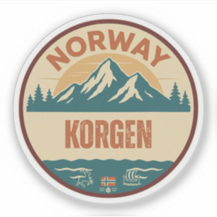 Pegatina Korgen, Noruega Noruega
