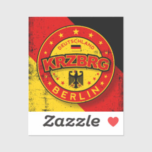 Pegatina Kreuzberg de Berlín