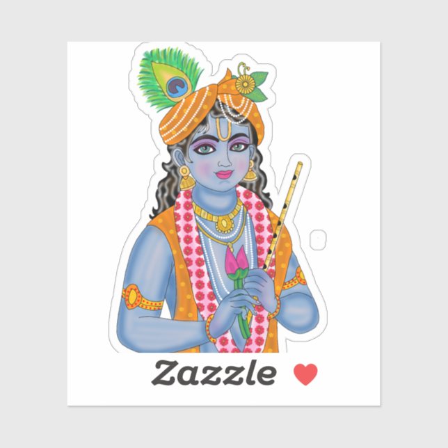 Pegatina Krishna Stickers (Hoja)