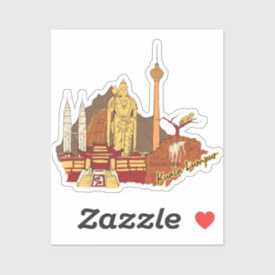 Pegatina Kuala Lumpur