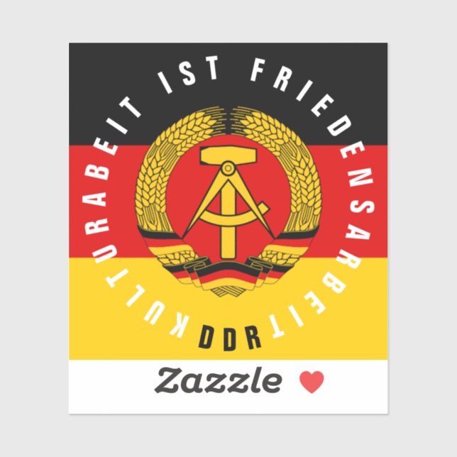 Pegatina Kulturabeit ist Friedensarbeit (Hoja)