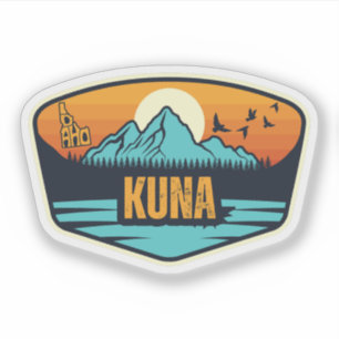 Pegatina Kuna, Idaho