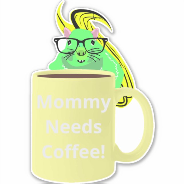 Pegatina La ardilla traviesa #167 (Anverso)