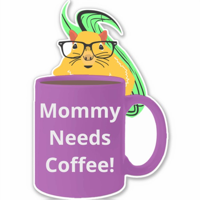 Pegatina La ardilla traviesa #530 (Anverso)