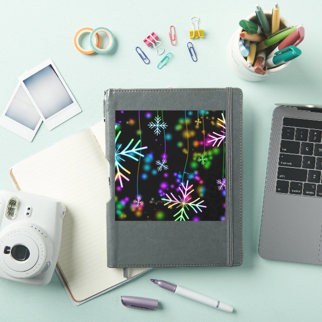 Pegatina La atmósfera festiva y animada de Navidad de Slipp (Funda para iPad)