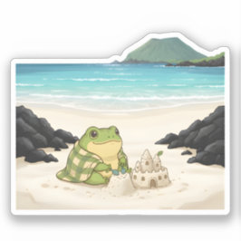 Pegatina La aventura de Zochi en la isla de Jeju