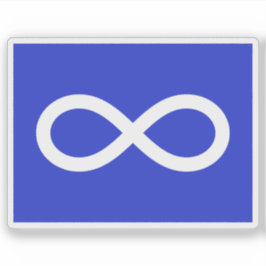 Pegatina La bandera de la Nación Métis (Michif), Indios de