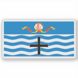 Pegatina La bandera de Nelson, Nueva Zelanda