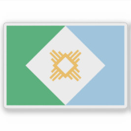 Pegatina La bandera de Resistencia, Argentina