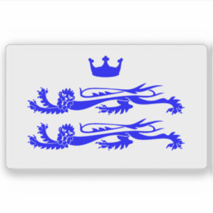 Pegatina La bandera del condado real de Berkshire, Inglater