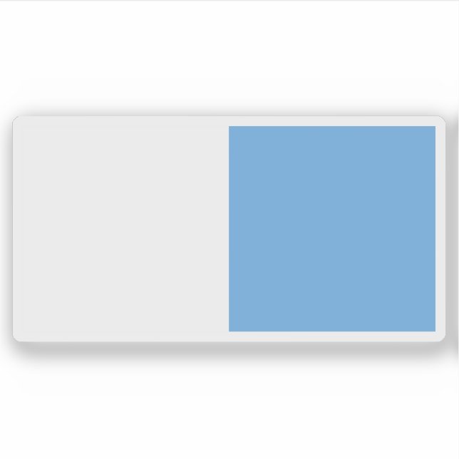 Pegatina La bandera del estado de los ríos, Nigeria (Anverso)